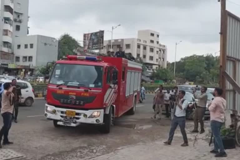 The lift of an under-construction building collapses in Ahmedabad