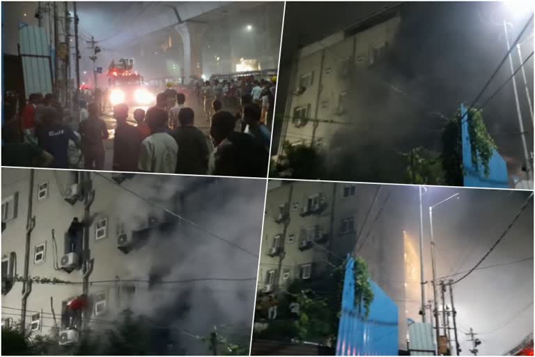 lodge fire broken in secundarabad  secundarabad  fire broken  fire  സെക്കന്തരാബാദിലെ തീപിടിത്തം  നഷ്‌ട പരിഹാരം  തിങ്കളാഴ്‌ച  സെപ്‌റ്റംബര്‍  ഹൈദരാബാദ്  തെലങ്കാന വാര്‍ത്തകള്‍