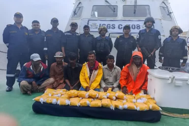 Drugs worth Rs 200 crore seized from Gujarat coast