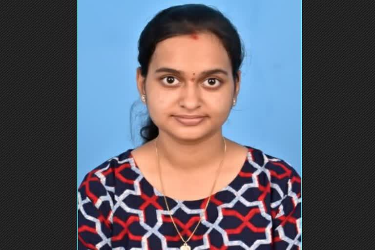 Deeksha first rank in national entrance examination