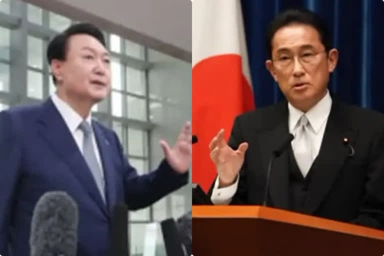 Leaders of S Korea, Japan to meet amid dispute over history