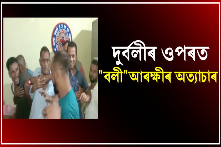 Police accused beating up shopkeeper for no reason in Rangia