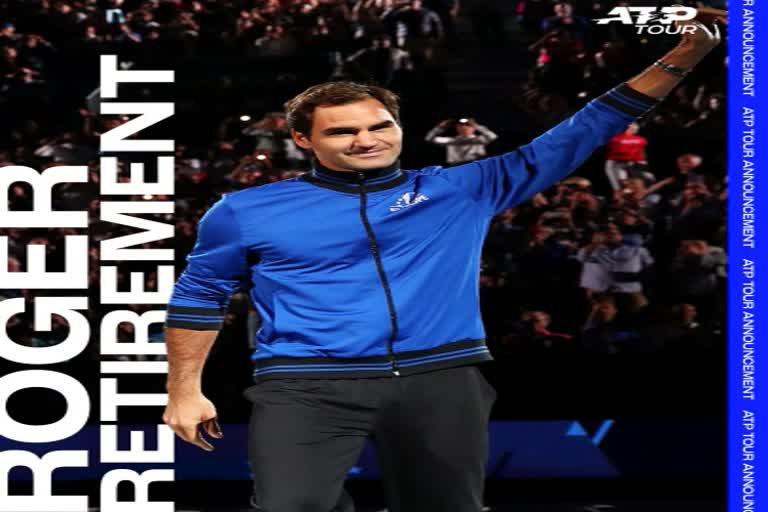 Federer retires from tennis  फेडरर ने टेनिस से लिया संन्यास