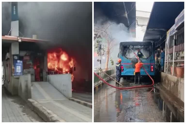 Fire in BRTS