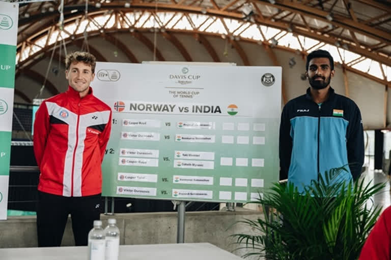 Davis Cup 2022: India to face Norway on Friday in World Group One