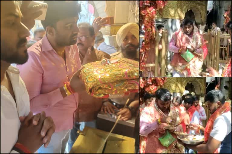 Suraj Revanna visited Chintpurni temple in Una