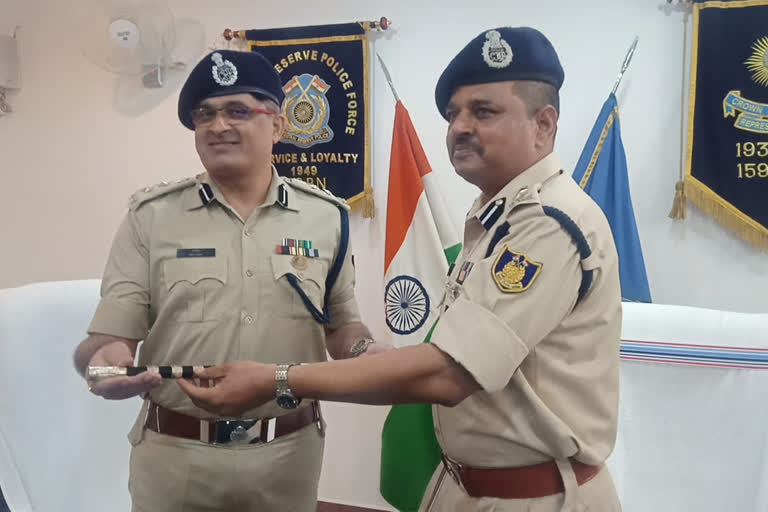 rawKumar Mayank Takes Charge As CRPF Commandant