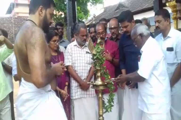 Thirunakkara Mahadeva Temple  Thirunakkara  Kottayam  Renovation  Renovation process  തിരുനക്കര  മഹാദേവ ക്ഷേത്രത്തിലെ  ചരിത്ര പ്രസിദ്ധ  രണ്ടാം ഘട്ട നവീകരണ പ്രവർത്തനങ്ങൾ  നവീകരണ പ്രവർത്തനങ്ങൾ  കോട്ടയം  ക്ഷേത്ര  ഉദ്ഘാടനം