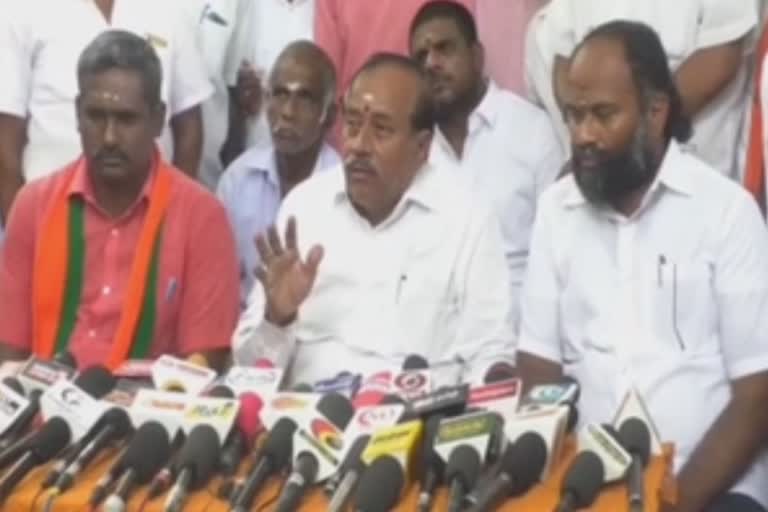 BJP Leader H.Raja attacks DMK in Wakf board land issue