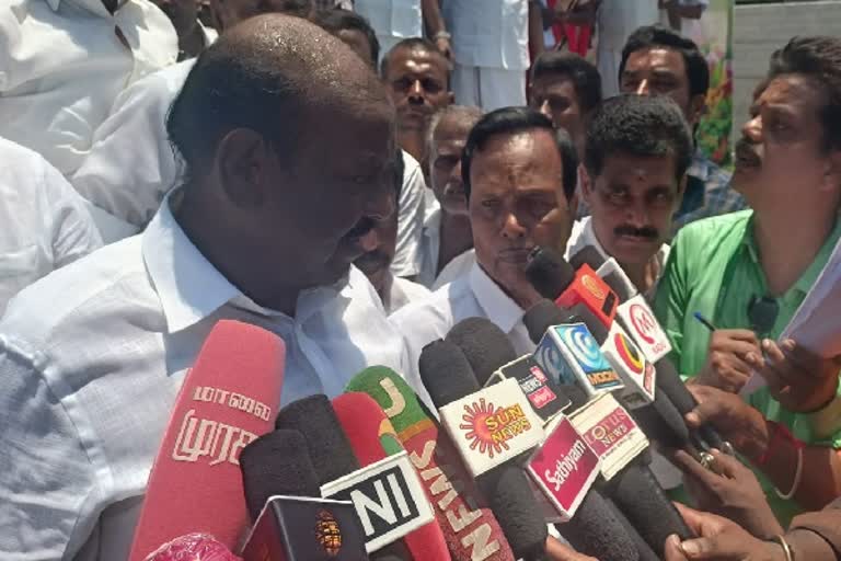 ’சசிகலா ஒரு முடிந்துபோன சகாப்தம்...!’ - முன்னாள் அமைச்சர் நத்தம் விஸ்வநாதன்