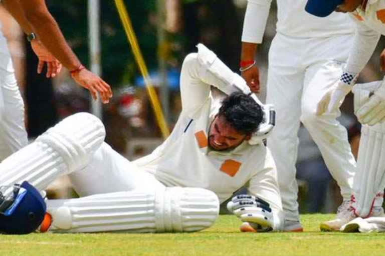 Ambulance Inside Ground After Chintan Gajas Wild Throw Injures Venkatesh Iyer