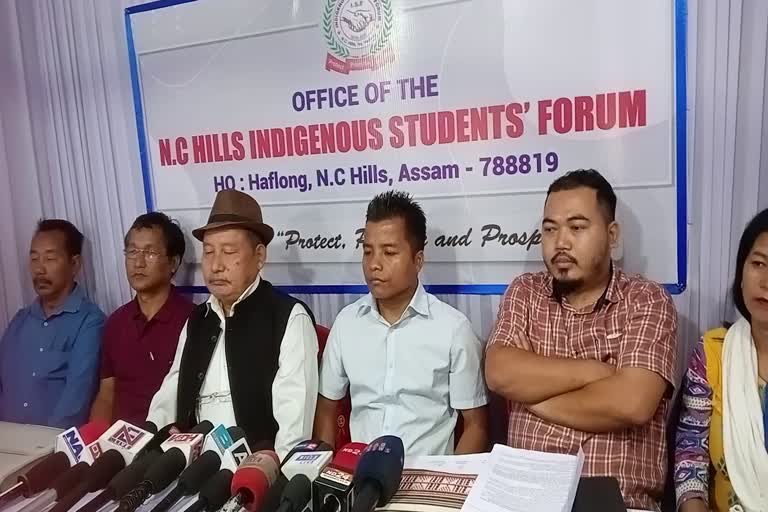 demand of separation of dima hasao