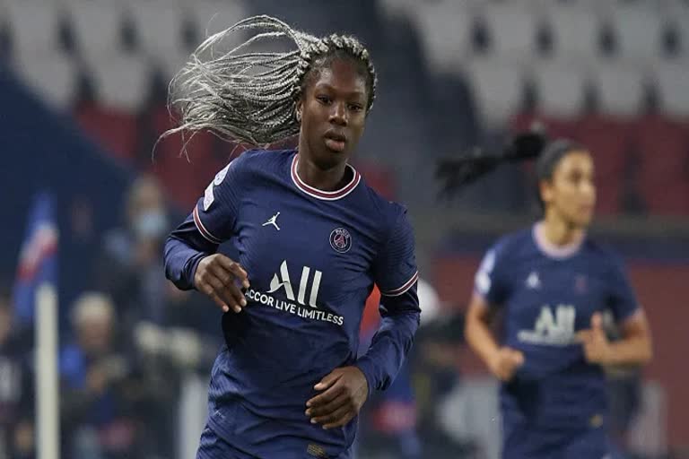 Former PSG palyer Aminata Diallo re arrested  Aminata Diallo  PSG  Kheira Hamraoui  Kheira Hamraoui attack case  പിഎസ്‌ജി  അമിനാത്ത ഡിയാലോ  ഖൈറ ഹാമറൂയി