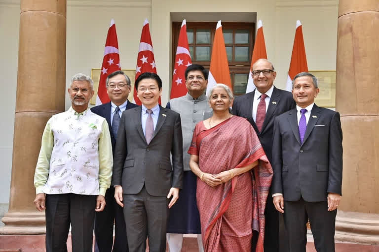 Singapore Deputy PM in India, attends India-Singapore Ministerial Roundtable