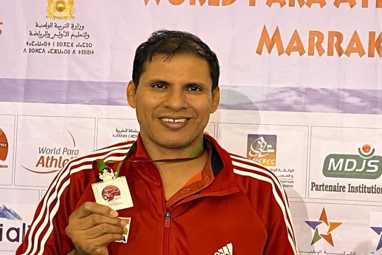 Devendra Jhajharia in Morocco World Para Athletics