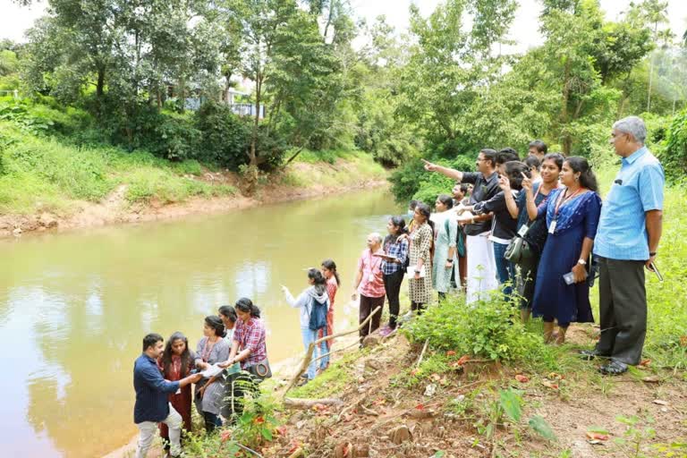 നീർച്ചാലുകളുടെ മാപ്പത്തോൺ പൂർത്തിയായി  ഡിജിറ്റല്‍ മാപ്പിങ് മാപ്പത്തോണ്‍  പാമ്പാടി  Digital mapping mappathon in Kottayam  Kottayam  Kottayam news  Kottayam news updates