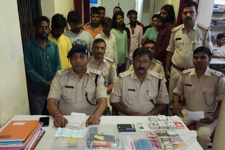 18 gamblers arrested in Ranchi