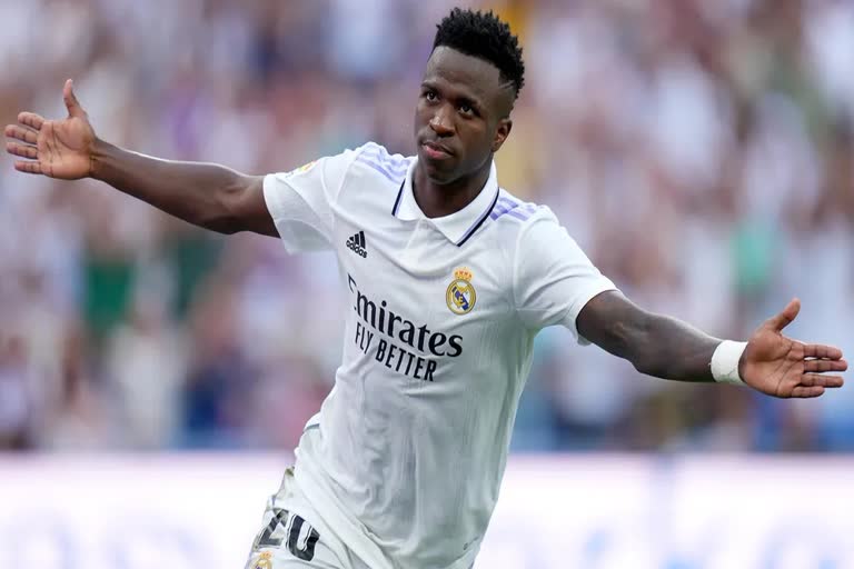 Vinicius Jr dance  Real Madrid  Vinicius releases statement in response to racism  റയല്‍ മയോര്‍ക്ക  real madrid vs atletico madrid  atletico captain koke  koke against vinicius  വിനീഷ്യസ് ജൂനിയർ  vincius jr  samba dance  Vinicius statement against racism  monkey slur  black lives matter  say no to racism  Brazilian forward Vinicius Jr