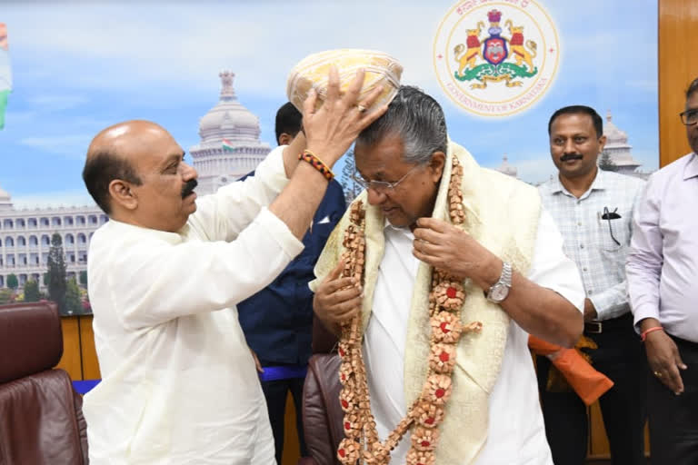Kerala CM Pinarayi Vijayan karnataka tour