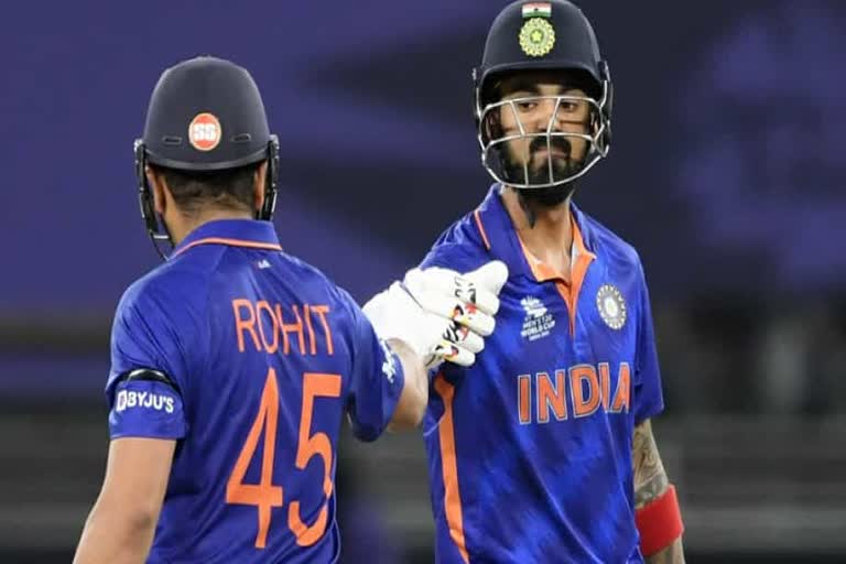 Rahul will open at T20 WC says Rohit sharma  KL Rahul  രോഹിത് ശർമ്മ  ടി20 ലോകകപ്പ്  T20 world cup  കെഎൽ രാഹുൽ  വിരാട് കോലി  KL Rahul to open in t20 wc  രോഹിതിനൊപ്പം ഓപ്പണറായി രാഹുൽ  ട്വന്‍റി ട്വന്‍റി ലോകകപ്പ്  രാഹുൽ  കോലി  രോഹിത് ശർമ