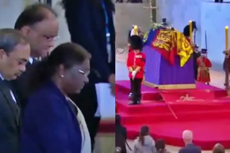 Queen Elizabeth funeral: President Droupadi Murmu offers tributes at Westminster Hall