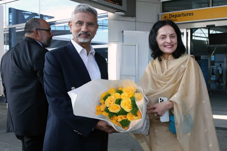 Jaishankar arrives in New York