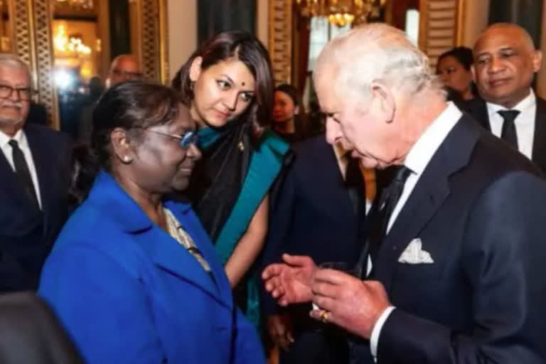 President Droupadi Murmu Meets King Charles III at Buckingham Palace