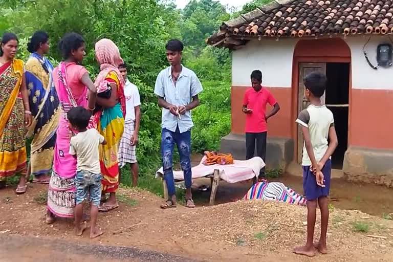 dead body found of old woman in rairangpur mayurbhanj
