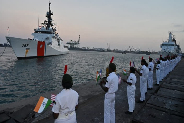 US Coast Guard ship Midgett visits Chennai port to promote open Indo-Pacific
