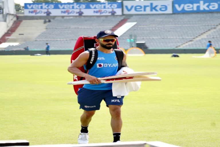 India practice session  Virat Kohli practiced hard  T20 series against Australia  India vs Australia t20 series  भारत का अभ्यास सत्र  विराट कोहली ने की कड़ी प्रैक्टिस  ऑस्ट्रेलिया के खिलाफ टी20 सीरीज  भारत बनाम ऑस्ट्रेलिया टी20 सीरीज