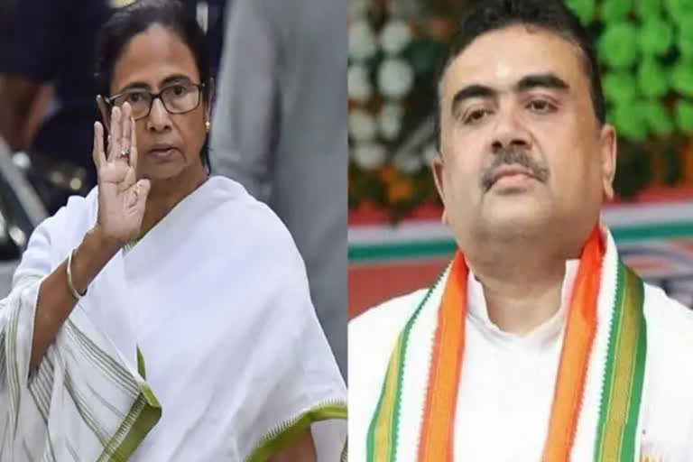 Mamata Banerjee gives dressing down to Suvendu Adhikari and then becomes courteous during voting