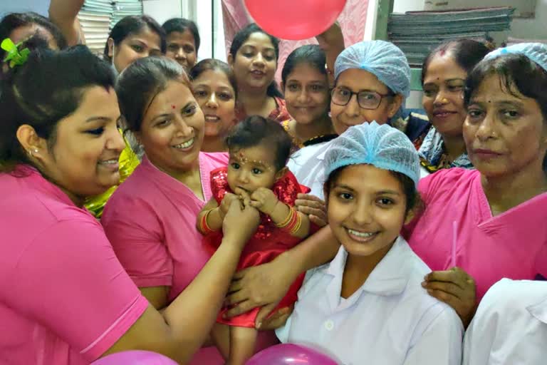 Hospital celebrate baby annaprasana