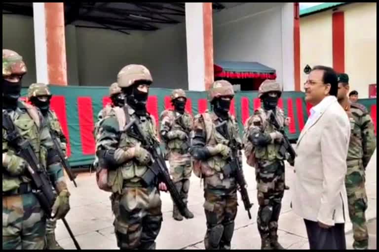 Union State Defense Minister Ajay Bhatt kangra tour