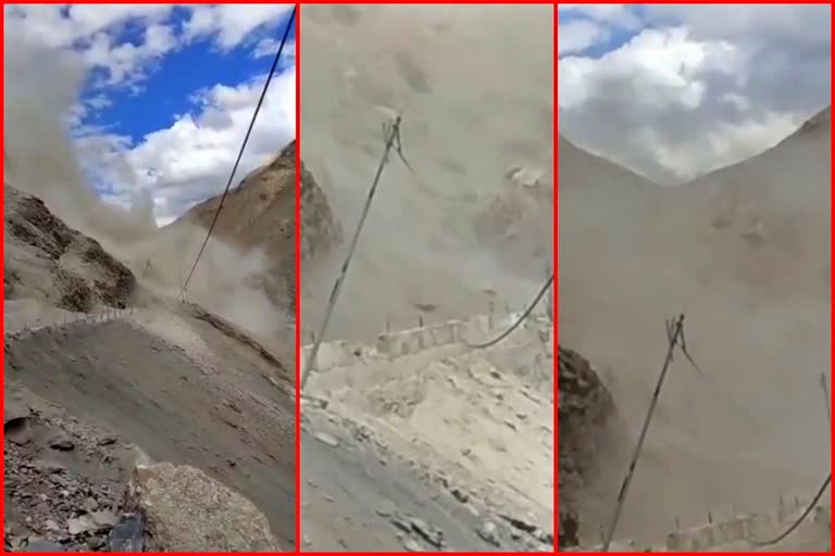 landslide in kinnaur