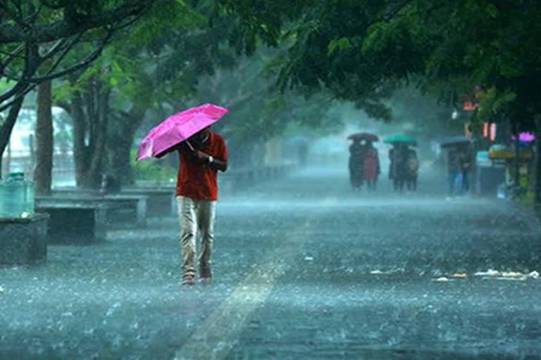 heavy rainfall alert by meteorological centre for low pressure