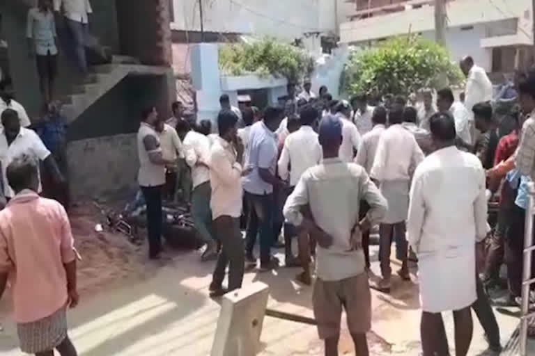 clashes between two communities in same party