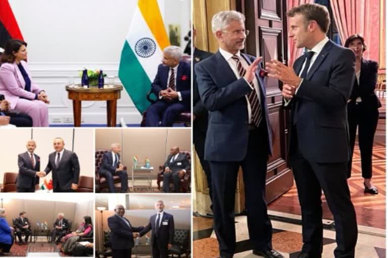 Jaishankar interacts with three presidents, four counterparts in New York