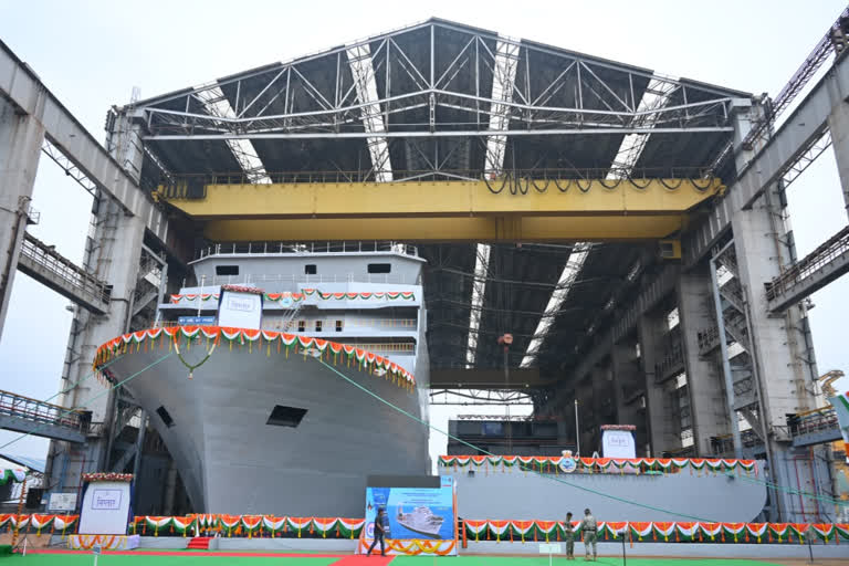 Indian Navy Diving Support Vessels Nistar Nipun launched in Bay of Bengal