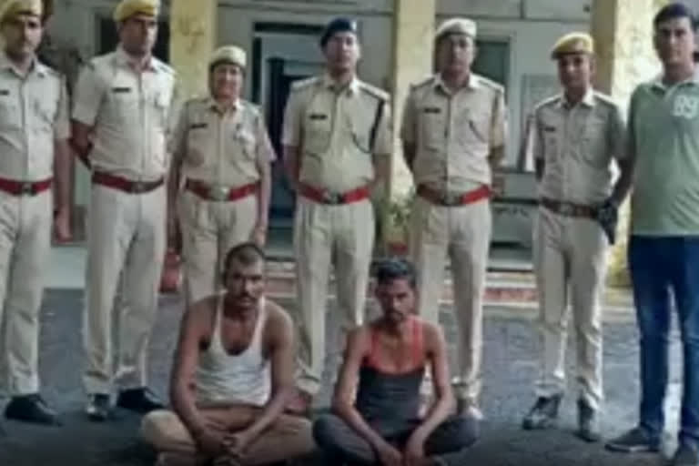 Illegal doda saw dust seized in Jhalawar, two smugglers arrested