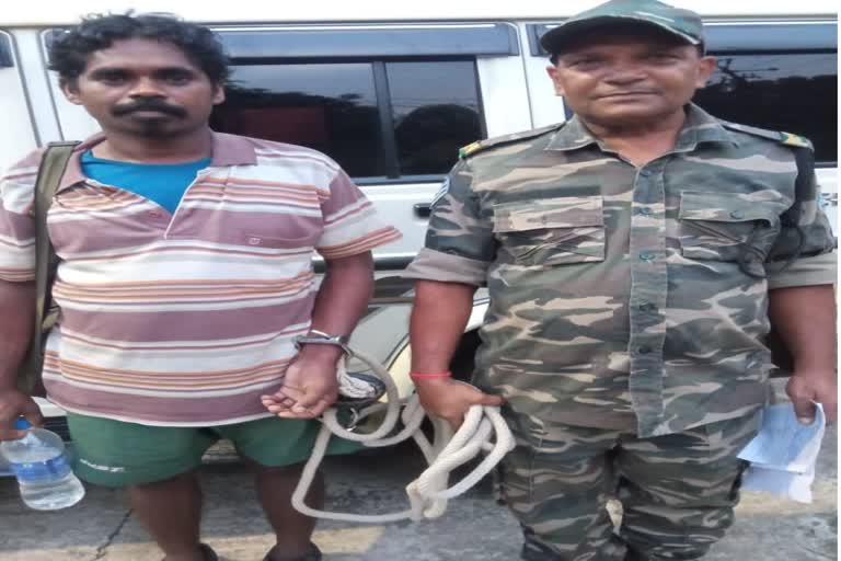 CPI Maoist Naxalite arrested in Toklo Police Station West Singhbhum District
