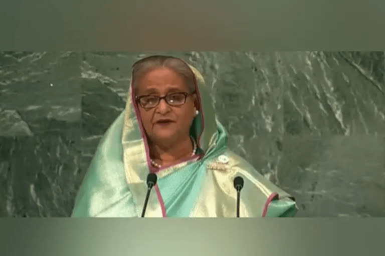 ROHINGYAS CAUSE SERIOUS RAMIFICATIONS ON COUNTRYS ECONOMY ENVIRONMENT BANGLADESH PM SHEIKH HASINA AT UNGA