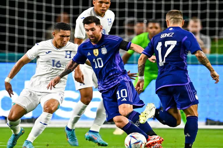 international friendlies 2022  argentina vs honduras highlights  Lionel Messi  argentina vs honduras  ലയണല്‍ മെസി  അര്‍ജന്‍റീന  അര്‍ജന്‍റീന vs ഹോണ്ടുറാസ്