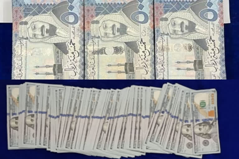 Foreign currency seized in chennai airport  chennai international airport  smuggling  smuggling in airport  chennai airport  Foreign currency  Foreign currency seized  airport customs  சென்னை விமான நிலையம்  வெளிநாட்டு பணம் பறிமுதல்  சுங்கத்துறை அதிகாரிகள்  சர்வதேச விமான நிலையம்