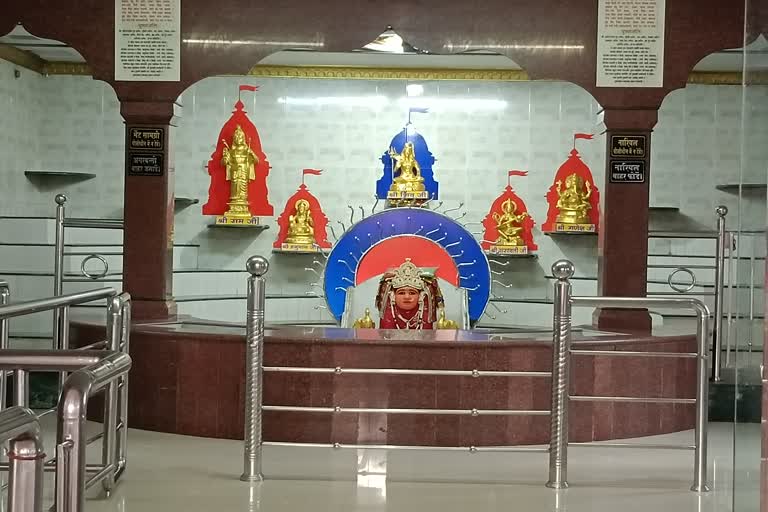 Preparations for Shardiya Navratri completed in Ganga Maiya Temple