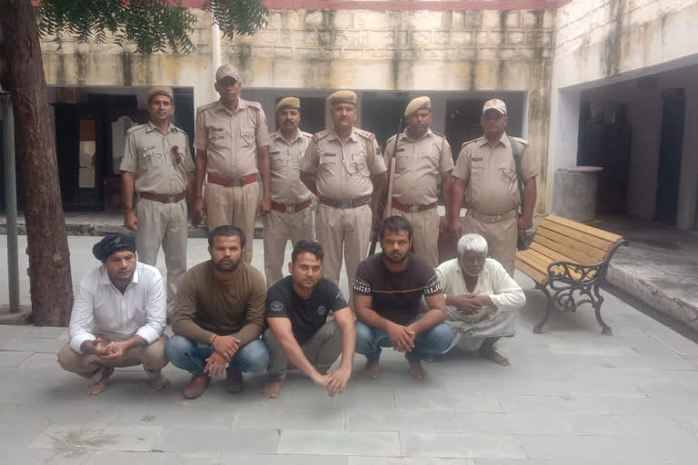 5 arrested in Dholpur firing case, case of murder filed