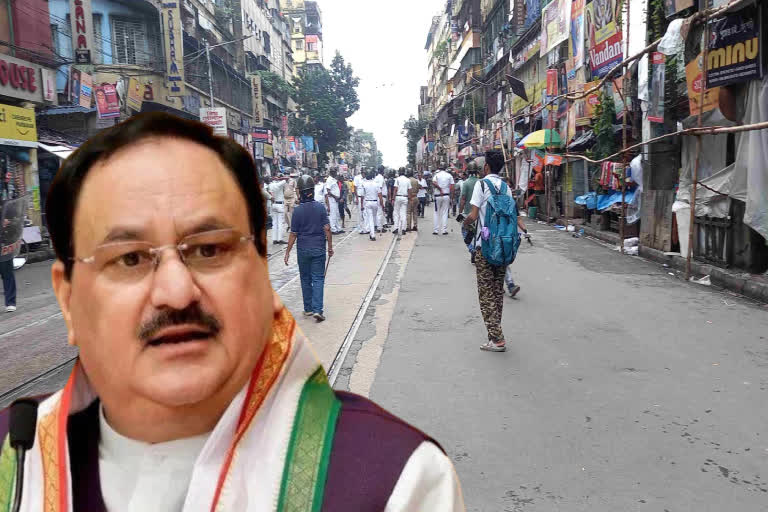 bjp fact finding committee submits their report to jp nadda on nabanna abhijan