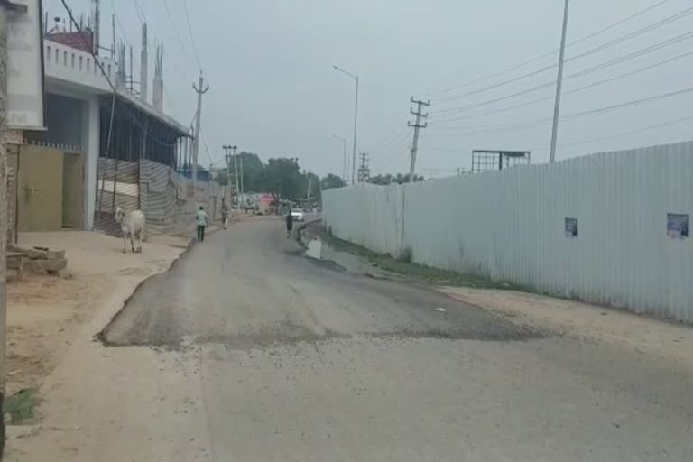 road construction in gurugram