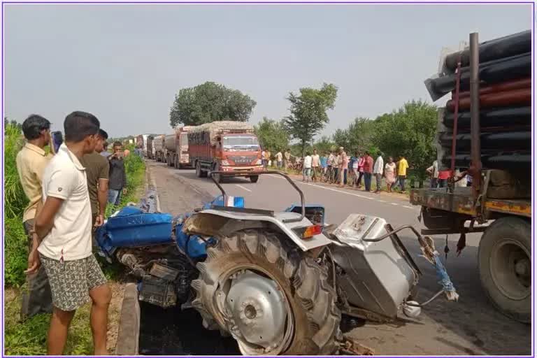 Road Accident in uttarapradesha