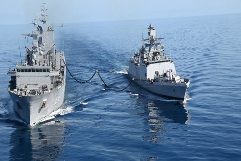 ins-satpura-showcases-her-prowess-during-sea-phase-of-multinational-exercise-kakadu