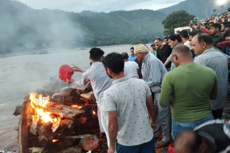 Ankita Bhandaris funeral